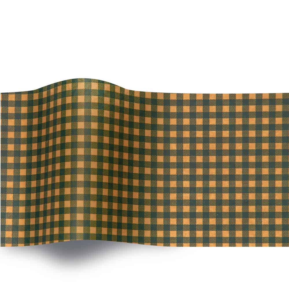 Green Kraft Gingham 023 (A)
