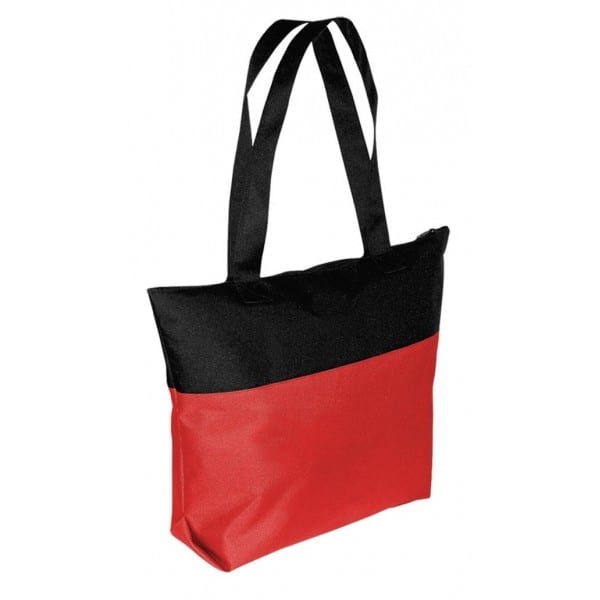 Zipper Totes, Two Tone - Image 3