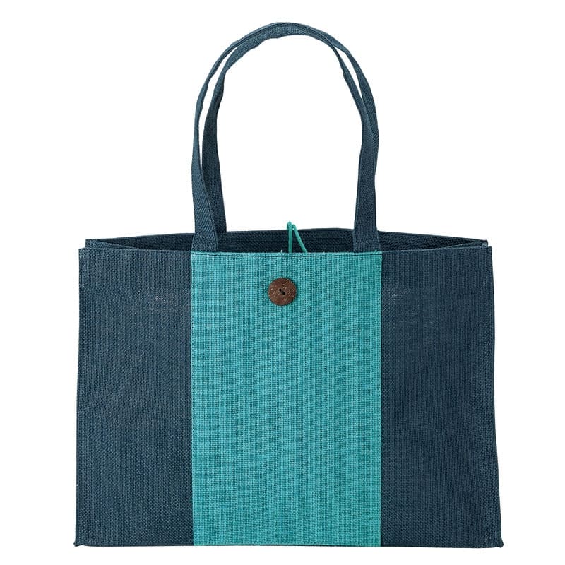 Natural Charlotte Jute Tote Bag - Image 2