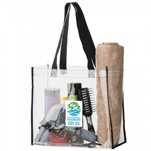 CLEAR VINYL SECURITY STADIUM BAG