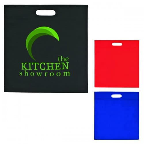 Group of large exhibition tote bags